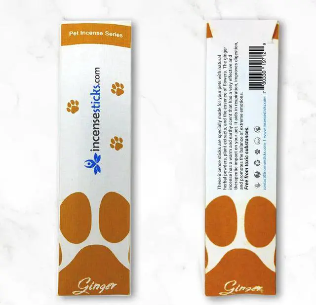 Alt view image 3 of 3 - Pet Ginger Incense Sticks (2 Packs)