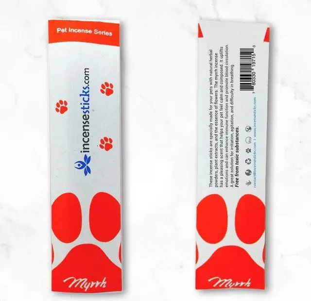 Alt view image 3 of 3 - Pet Myrrh Incense Sticks (2 Packs)
