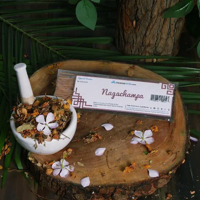 Main image of Nag champa Incense  8" 50 Sticks