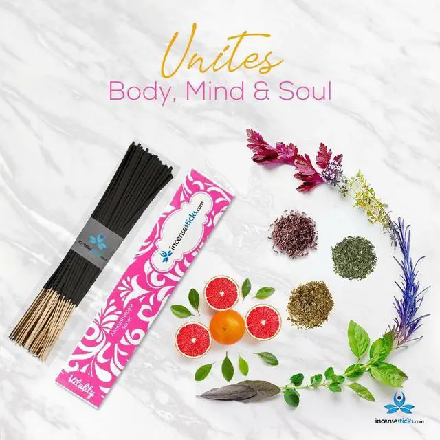 Main image of Vitality Incense 8" 12 Sticks