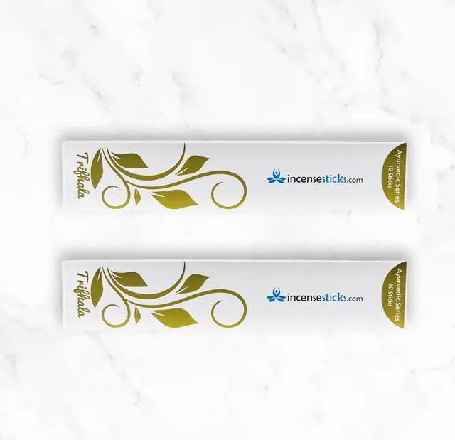 Alt view image 2 of 2 - Triphala Incense  8" 10 Sticks