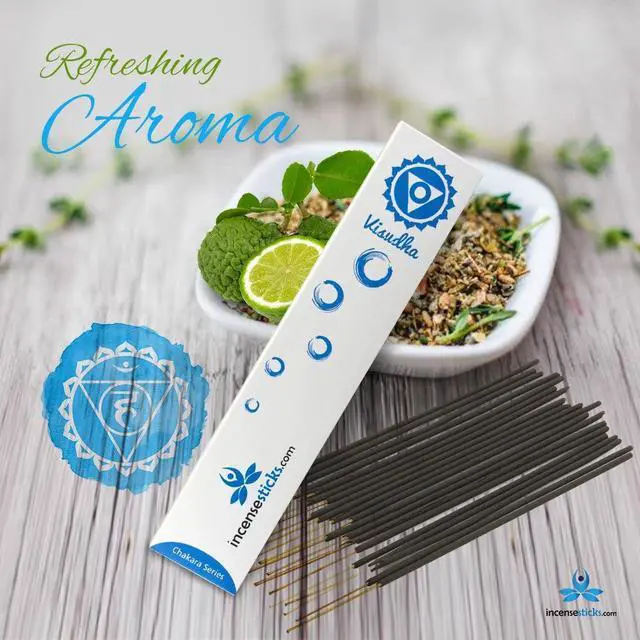 Main image of Visudha Incense 8" inch 12 Sticks (2 Packs)