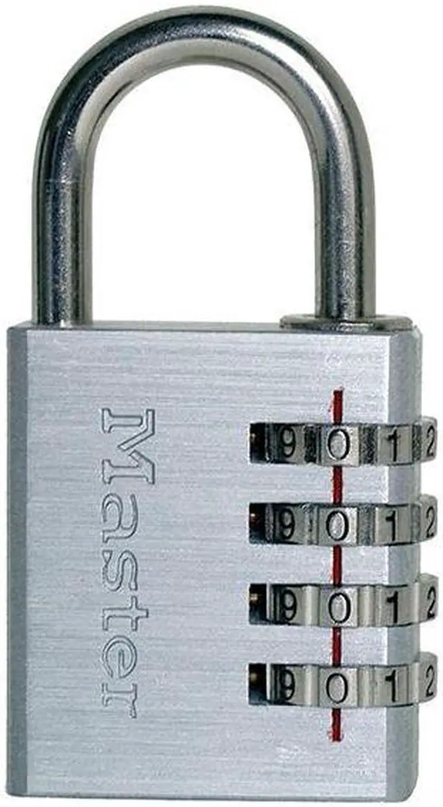 Main image of Master Lock - Aluminium 40mm 4-Digit Combination Padlock