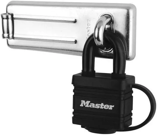 Alt view image 5 of 5 - Master Lock - Weather Tough® Black Finish 40mm Padlock