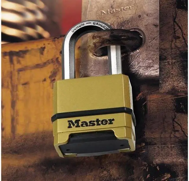 Alt view image 2 of 6 - Master Lock - Excell 4-Digit Combination 50mm Padlock - 38mm Shackle