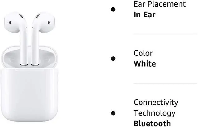 Alt view image 6 of 6 - Apple AirPods 1 (1st Generation) In-Ear Wireless Earbuds, Bluetooth Headphones for iPhone