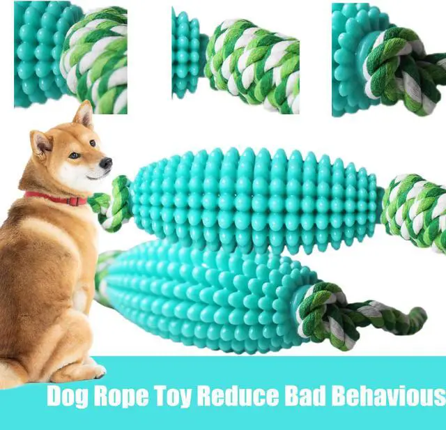 Alt view image 4 of 6 - Dog Chew Toys for Aggressive Chewers, Likaty Indestructible Rope Dog Toy Puppy Chew Teething Toys for Large Medium Small Dogs