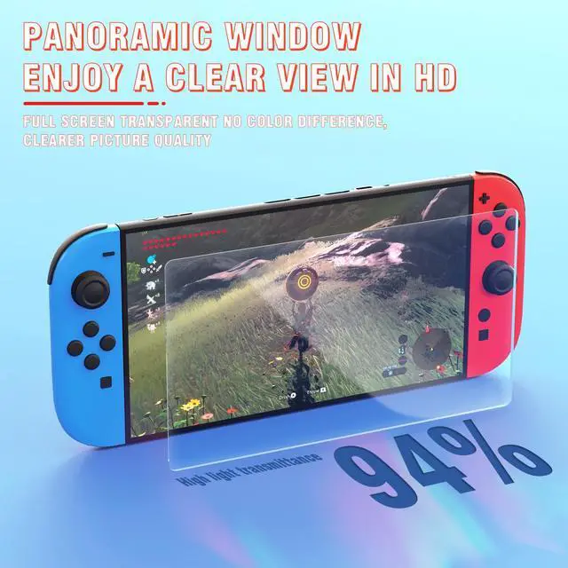 Alt view image 4 of 6 - Screen Protector Tempered Glass for Nintendo Switch 2, Transparent Clear Screen Protector for Nintendo Switch 2 Accessories- 2 Packs