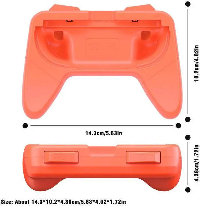 Alt view image 4 of 7 - Joy Con Comfort Grips for Nintendo Switch 2,Controller Game Accessories Handheld Joystick Remote Control Holder-2 Pack,Black