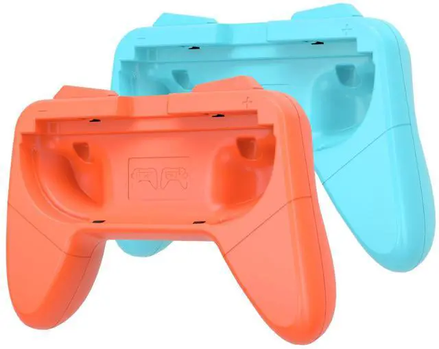 Main image of Joy Con Comfort Grips for Nintendo Switch 2,Controller Game Accessories Handheld Joystick Remote Control Holder-2 Pack,Blue&Orange