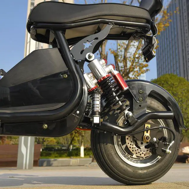 Alt view image 6 of 7 - eHoodax Electric Motorcycles 2000w  50KM/H High Speed Scooters 15 inch Fat Tire Electric Scooter  For Adults
