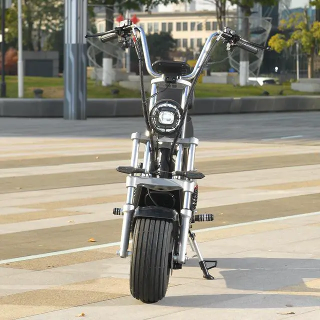 Alt view image 4 of 7 - eHoodax Electric Motorcycles 2000w  50KM/H High Speed Scooters 15 inch Fat Tire Electric Scooter  For Adults