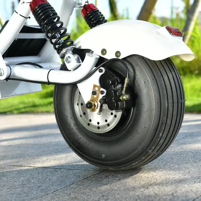 Alt view image 5 of 7 - eHoodax Max Load 120KG Adult Electric Mobility Scooter 1500W Motor 48V20AH Outdoor Travel 15 Inch big Tire Citycoco Electric Scooter