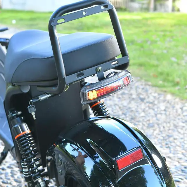 Alt view image 6 of 7 - eHoodax Adult Electric Motorcycle 3000W Motor Max Speed 55 KM/H 18 Inch Fat Tire 60V20AH 2 Wheel E Scooter