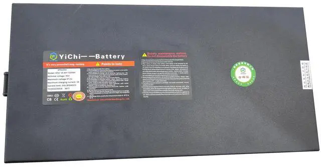 Alt view image 7 of 7 - eHoodax Electric  Scooter accessories 60V25AH lithium battery