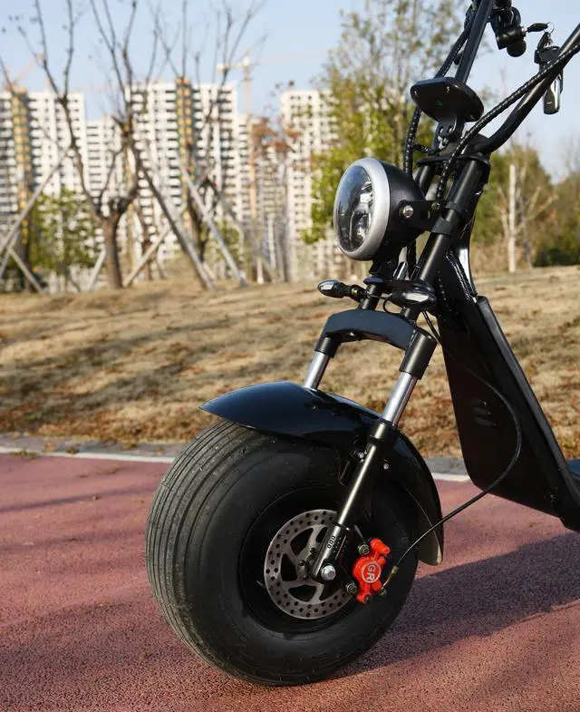 Alt view image 5 of 7 - eHoodax 18 Inch Fat Tire Citycoco 3000W Powerful Motor Max Speed 60 KM/H 60V20AH Charging Mileage 35-50KM Electric Scooter USA Stock