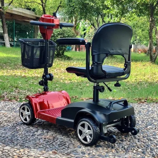 Alt view image 3 of 7 - eHoodax 4 Wheel Mobility Scooter for Seniors Electric Scooter  removable and 360-degree rotating method Seat for disabled people