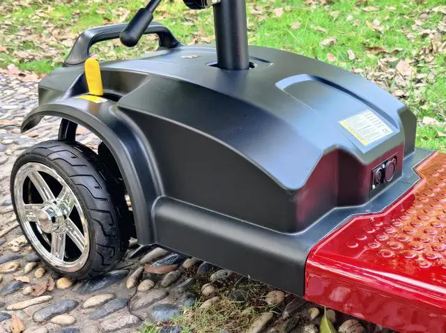 Alt view image 6 of 7 - eHoodax 4 Wheel Mobility Scooter for Seniors Electric Scooter  removable and 360-degree rotating method Seat for disabled people