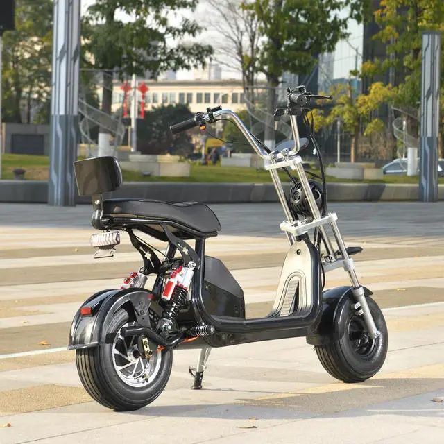 Alt view image 5 of 7 - eHoodax Max Speed 32 Miles 2000W Motor Citycoco Electric Sooter Best Fat Tire Adult Electric Mobility Scooter