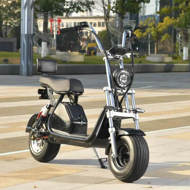 Alt view image 2 of 7 - eHoodax Max Speed 32 Miles 2000W Motor Citycoco Electric Sooter Best Fat Tire Adult Electric Mobility Scooter