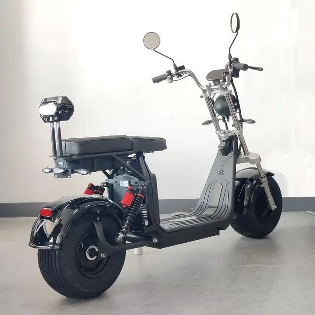 Alt view image 3 of 7 - eHoodax  Max Speed 70km/h 4000W High-Power Lithium Battery Harley Electric Motorcycle 2 Wheels Wide Tyre Adult Electric Bike