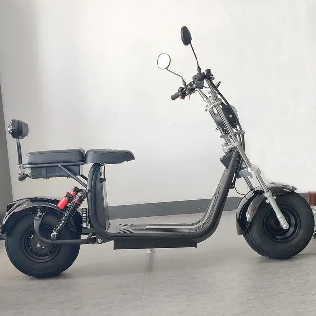 Alt view image 4 of 7 - eHoodax  Max Speed 70km/h 4000W High-Power Lithium Battery Harley Electric Motorcycle 2 Wheels Wide Tyre Adult Electric Bike