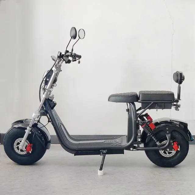 Alt view image 7 of 7 - eHoodax  Max Speed 70km/h 4000W High-Power Lithium Battery Harley Electric Motorcycle 2 Wheels Wide Tyre Adult Electric Bike