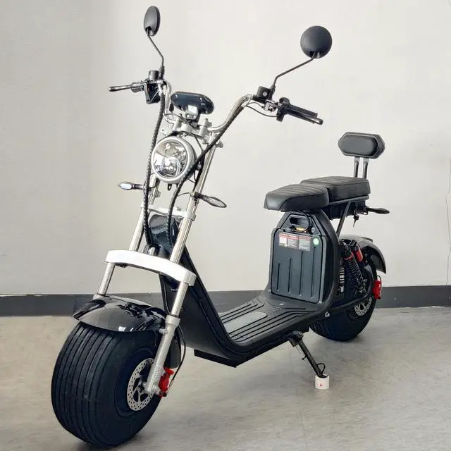Main image of eHoodax  Max Speed 70km/h 4000W High-Power Lithium Battery Harley Electric Motorcycle 2 Wheels Wide Tyre Adult Electric Bike