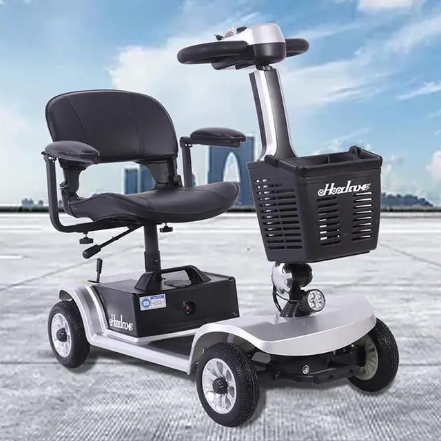 Main image of eHoodax Outdoor 4 Wheels Electric Mobility Scooter For Seniors And Adults Max Speed 8km/h Max Range 20 KM 250W 24V Electric Wheelchair