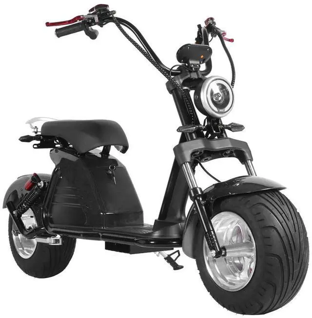 Alt view image 7 of 7 - eHoodax Max speed 70KM/H Flexible 4000W Strong Power Motor 2 Wheel Electric Scooter Electric Motorcycle Citycoco With 18 Inch Tire