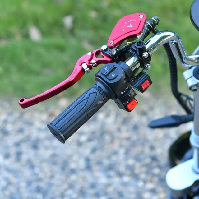 Alt view image 5 of 7 - ehoodax Max Speed 40MPH 4000W Motor Max Load 550 IBS 18 Inch Fat Tire Electric Scooter Black