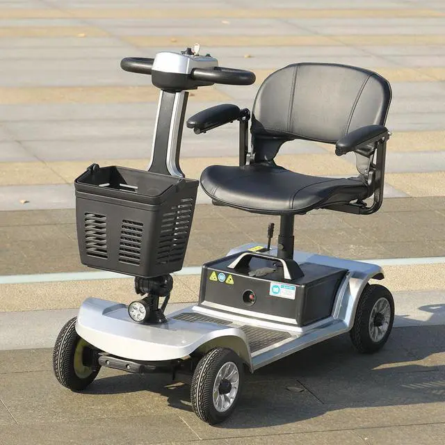 Alt view image 7 of 7 - ehoodax Electric Mobility Scooter Outdoor Use by Elderly and Disabled Persons Max Load 265 IBS