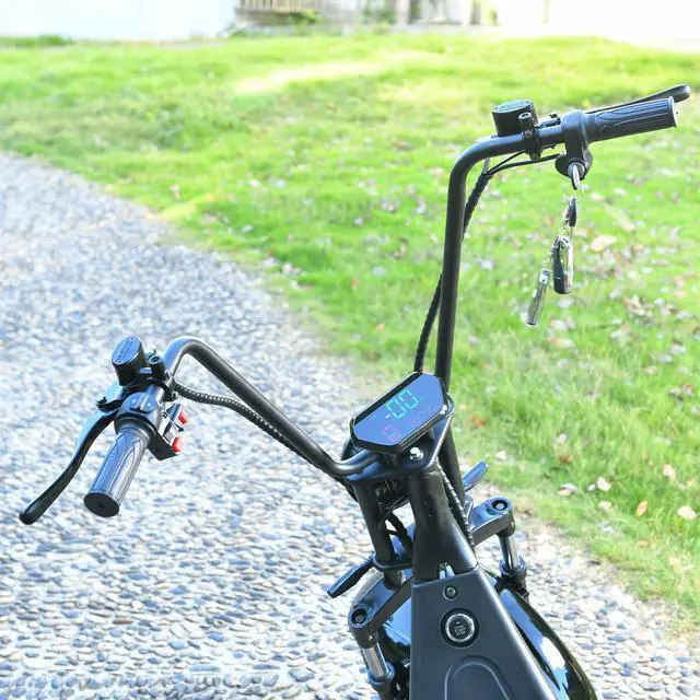 Alt view image 6 of 7 - ehoodax citycoco Fat Tire Electric Scooter 3000W Motor Max Speed 28MI 60V20AH removable Battery
double seat,Maximum Load 440 IBS