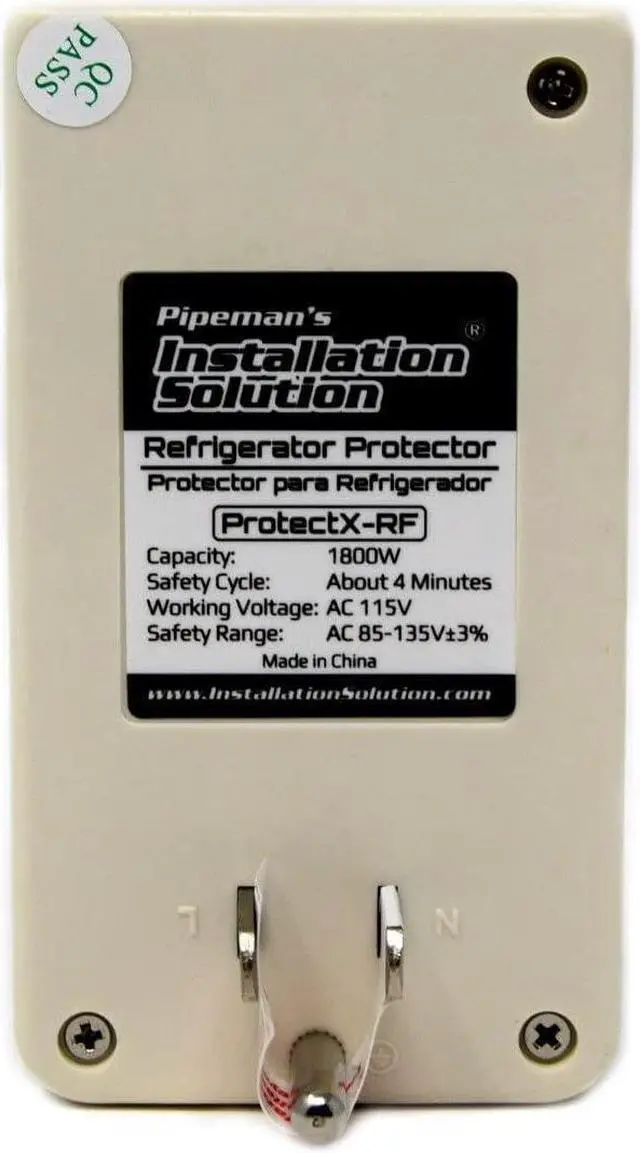 Alt view image 6 of 6 - 2 Pack Pipeman's Installation Solution Surge Voltage Protector 1800 Watts, White