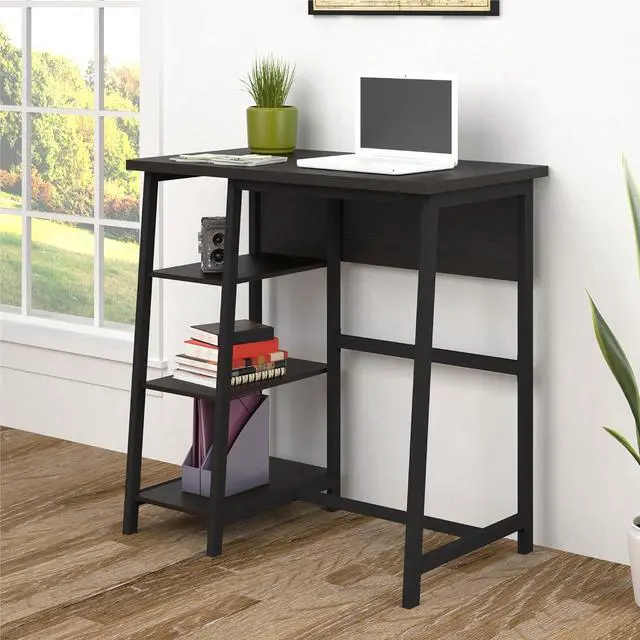 Alt view image 2 of 6 - Ameriwood Home Coleton Standing Desk, Brown