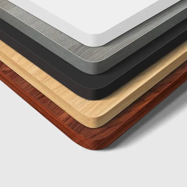 Alt view image 2 of 7 - SANODESK Whole-Piece Particle Board Table Top for Standing Desk and Home Office Desk DIY, 48x24x1 Inch Marble Grey Desk Top