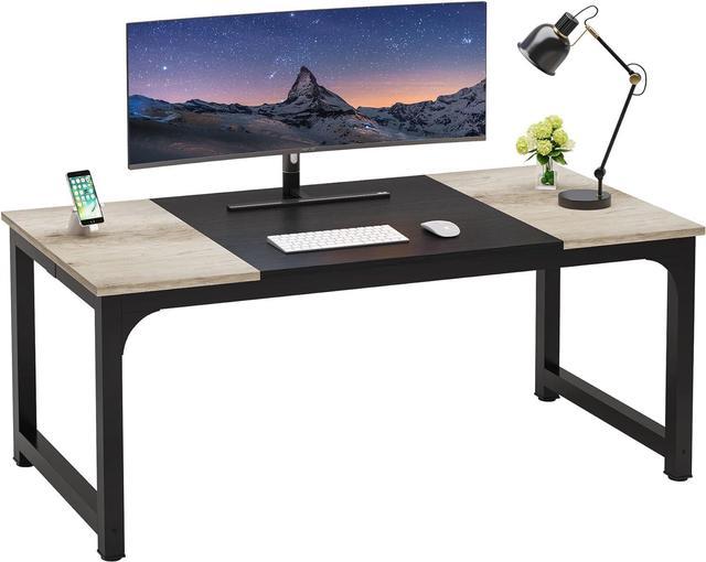 70.8-Inch Executive Desk, Large Computer Office Desk Workstation