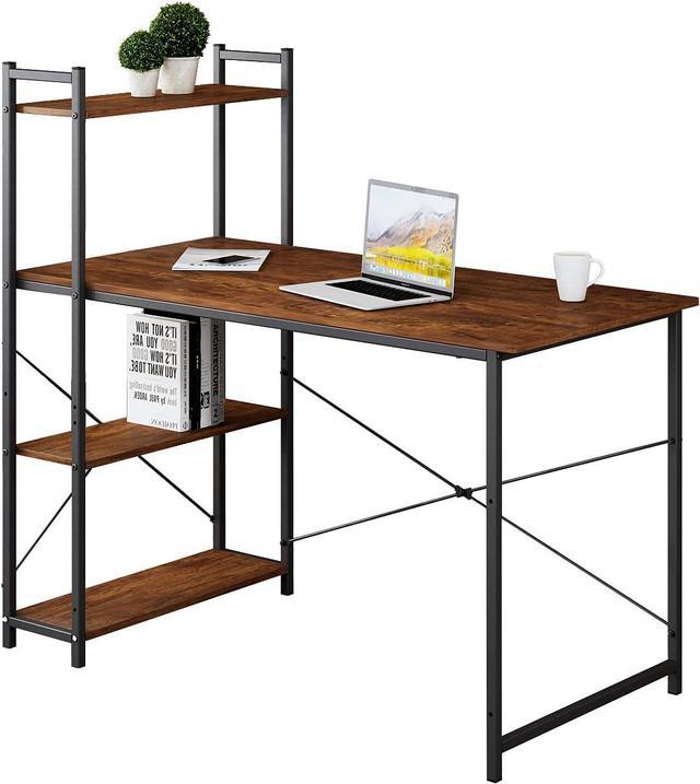 Computer Desk with Drawer Home Office Desks 47 Inch Writing Desk