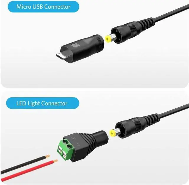 Alt view image 4 of 7 - 45W 5V 6V 7.5V 9V 12V 13.5V 15V Universal AC DC Power Supply Adapter for Household Electronics LED Light Strip - 1A 2A 3A 3000mA Amp - Fast USB Charging Port 5V 2A