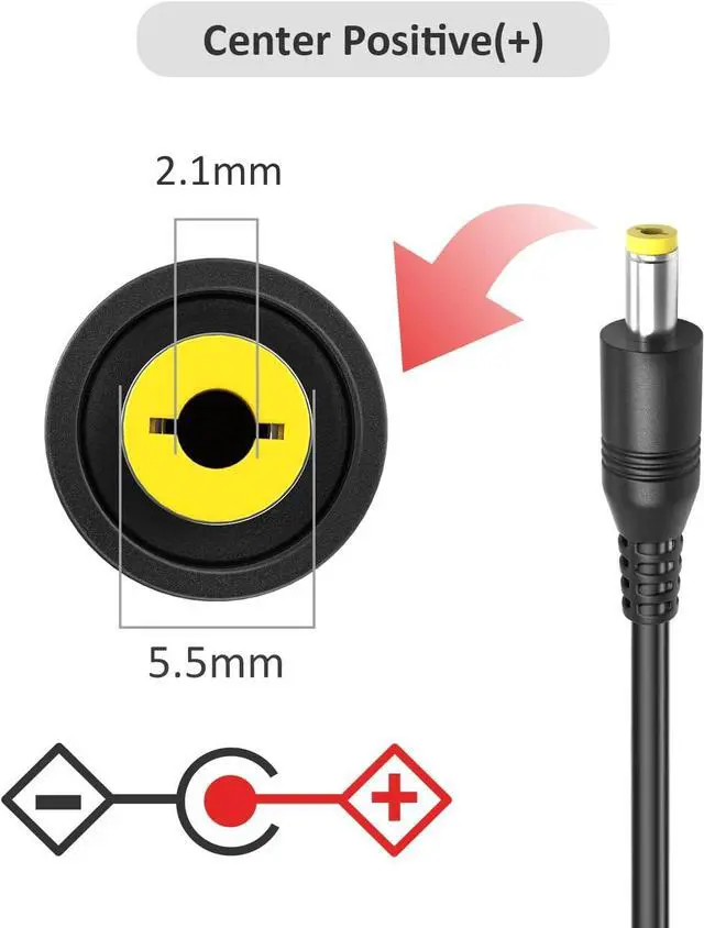 Alt view image 7 of 7 - 5V 3A 2A 1A Power Supply DC 5v Power Adapter for TV Box Tablet Speaker GPS Webcam Router Alarm Clock and Replace More DC 5v Power Cord Charger