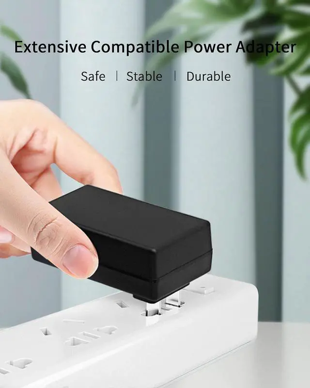 Alt view image 5 of 5 - 16V 2A 1.5A 1A [16 Volts 2 Amps] Adapter Power Supply AC to DC Plug 5.5 x 2.1mm & 2.5mm for 16volt 100mA 300mA 500mA 600mA 800mA 900mA 1000mA 1500mA 2000mA Equipment 3.3ft Cord