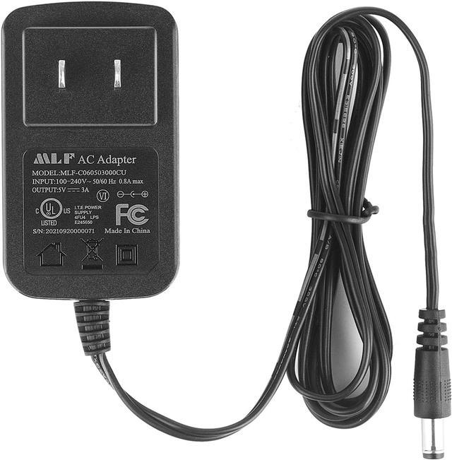  Input AC 100-240V Output 5V DC 3A Power Supply Adapter