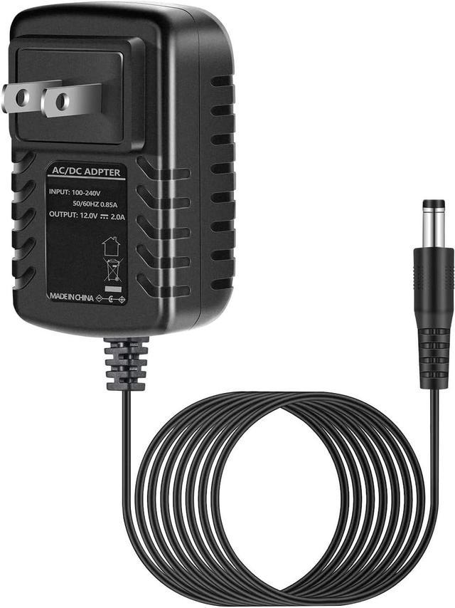 Wall AC Adapter Power Cord Compatible for RESTECK,Vellax,Nekteck  LMS-801,Medcursor,Mirakel,InvoSpa Shiatsu Back Shoulder and Neck Massager  Charger Power Supply 12V 