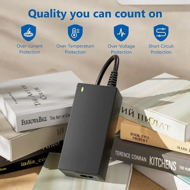 Alt view image 4 of 6 - Outtag 19V Universal JBL Charger for JBL Xtreme, Xtreme 2, Boombox, Boombox 2, Power Adapter for Wireless Bluetooth Portable Speaker with 12Ft Extra Long Power Cable
