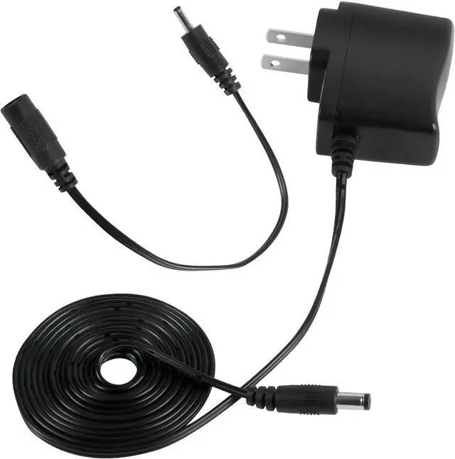 Main image of AC Adapter - Power Supply for Blood Pressure Monitor Models - 100-250V BP Compatible - DC 6V BPM Battery Charger - 6 feet Power Source Universal Converter - Extra Long 6 Foot Cord Plug
