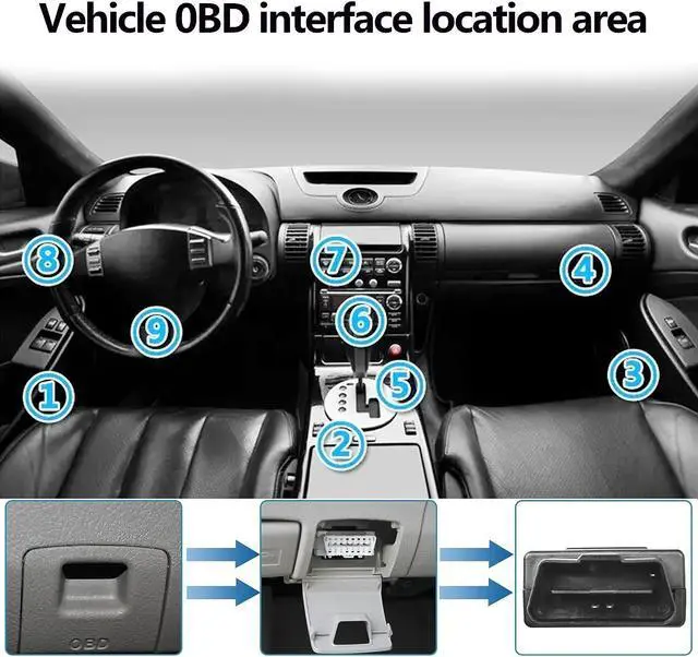 Alt view image 5 of 7 - OBD Power Cable for Dash Cam,Mini USB OBD2 Power Cable Adapter Hardwire Charger Cable with Switch Button-3.5M/11.5FT