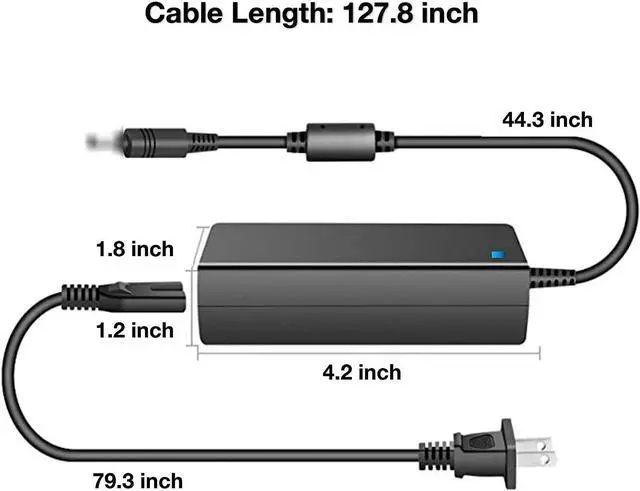 Alt view image 2 of 4 - LKPower 5V 4-PIN AC/DC Adapter Compatible with Targus Model: ACP70USZ USB 3.0 SuperSpeed Dual Video Docking Station, PC,Mac,MS Surface Power Supply