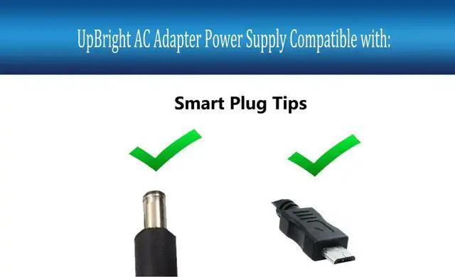 Alt view image 2 of 5 - UpBright 5V AC Adapter Compatible with Vtech VM3251 VM3252 PU VM3261 2 VM5254 BU VM5463-2 Video Baby Monitor BU Camera S003AKU0600040 S003GU0600050 DC 6V 1A 400mA 500mA 800mA Power Supply Cord Charger