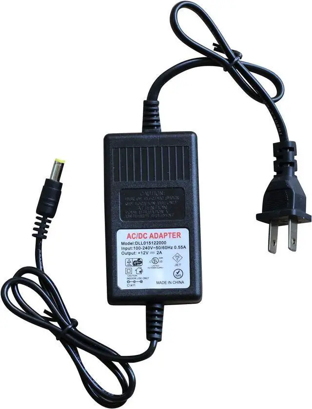 Main image of Ac 100V-240V to Dc 12v 2000ma 2a CCTV Power Supply Adapter for Home Security Camera Surveillance System