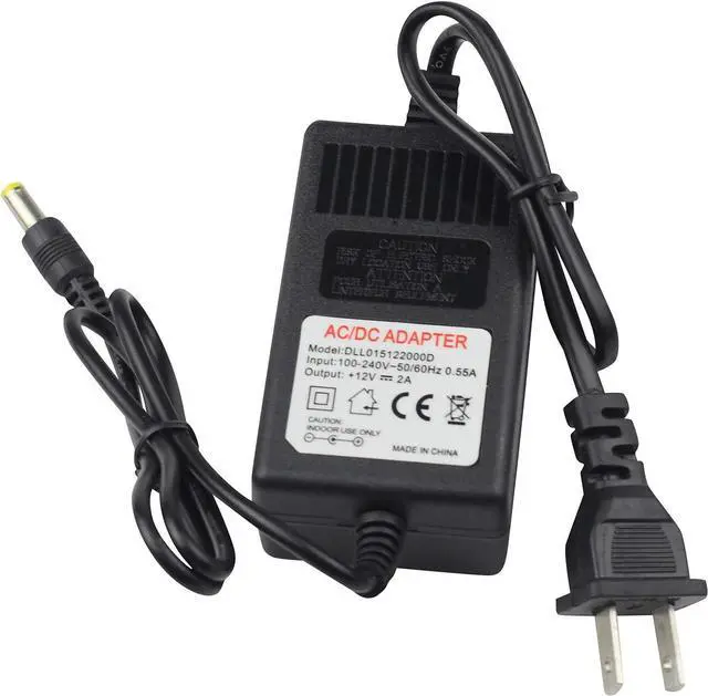 Alt view image 4 of 6 - Ac 100V-240V to Dc 12v 2000ma 2a CCTV Power Supply Adapter for Home Security Camera Surveillance System